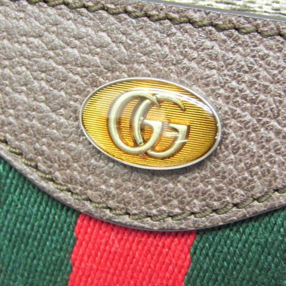 GUCCI Authentic Brown Leather Shoulder Bag - Picture 11 of 15
